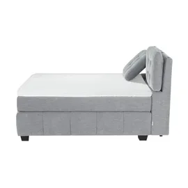 jette home Boxspringbett Jette Pillow ¦ grau ¦ Maße (cm): B: 162 H: 140,5