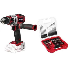 Einhell Akku-Bohrschrauber 18 V Li-Ion ohne Akku + 40-tlg. Bit- und Bohrerset