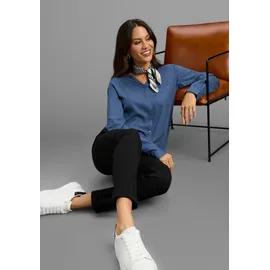 AJC Hemdbluse blau 42