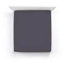 Formesse Spannbettlaken Bella Donna Jersey 120 x 200 - 130 x 220 cm grau
