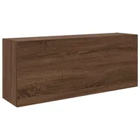 VidaXL Bad-Wandschrank Braun Eichen-Optik 100x25x40 cm Holzwerkstoff