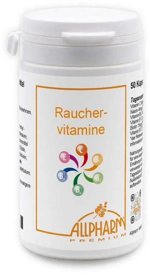 Allpharm Raucher Vitamine Kapseln