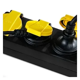 Trotec Steckdosenleiste PVP3 2 m Schwarz 1 St.