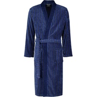 CAWÖ Bademäntel Herren Kimono Graphic 4851 blau - 11 XL