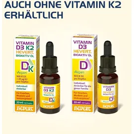 Hevert-Arzneimittel Vitamin D3 K2 Hevert Bioaktiv Öl 20 ml