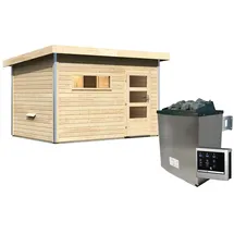 Karibu Skrollan 2 inkl. 9 kW Ofen + int. Steuerung