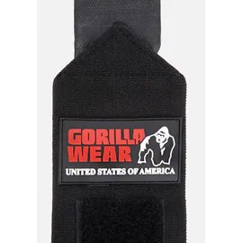 Gorilla Wear Wrist Wraps Ultra Handgelenkbandagen Schwarz/Grau