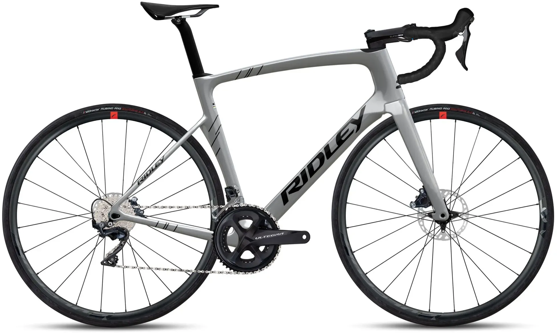 Ridley Noah Disc, Ultegra, 2x11 S battle ship grey/black/glossy