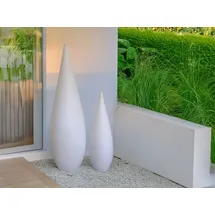 meine wunschleuchte 2er Set Akku Stehlampen ohne Kabel Bodenlampen für Innen & Außen in 2 Größen