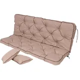 TexDeko Bankauflage 110 x 56 x 50 cm braun 1 St.