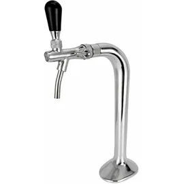 BieTal BieTal® Classic Cobra Schanksäule Zapfsäule 1-leitig 7mm Chrom mit Schankhahn