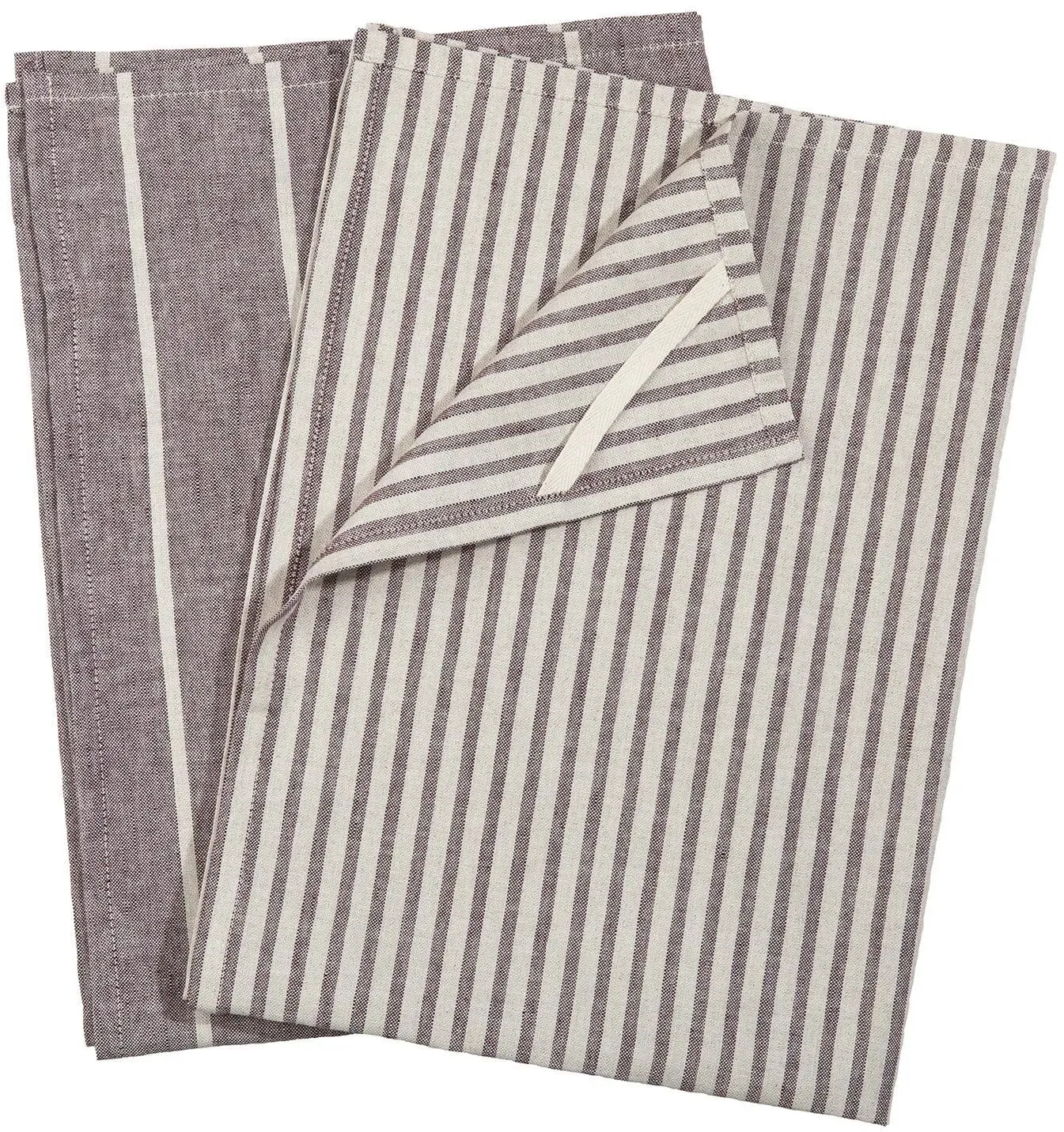 Pichler 2er Pack Halbleinen Geschirrtücher Corin 2x 50x70 cm | mauve - lila