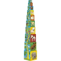 Djeco Stapelturm Meine Freunde mehrfarbig