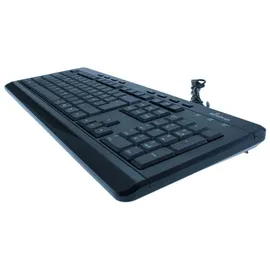 MediaRange Multimedia Keyboard DE schwarz (MROS102)