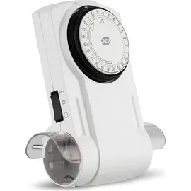 REV Ritter REV Zeitschaltuhr mechanisch 2-fach weiß