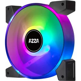 Azza Hurricane II Digital RGB (120 mm, 4 x), PC Lüfter Schwarz