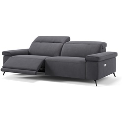Italienisches Stoffsofa URBANA 3-Sitzer Relax Couch - Beige