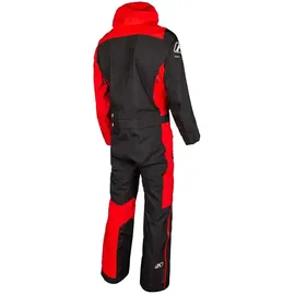 Klim Lochsa 1-Teiler Snowmobil Kombi, schwarz-rot, Größe M