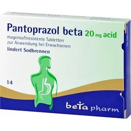 betapharm Pantoprazol beta 20mg acid 14 St.