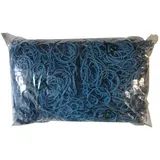 1kg Gummibänder Gummiringe blau Breite=1mm Ø=40mm