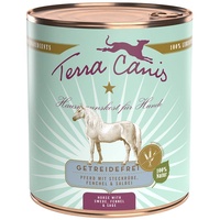 Terra Canis Getreidefrei Pferd mit Steckrübe, Fenchel & Salbei Nassfutter