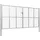 vidaXL Gartentor Verzinkter Stahl 415 x 200 cm