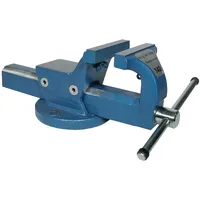 tecwerk Parallelschraubstock Backen-B.120mm Spann-W.150mm geschm.Spann-T.83mm TECWERK