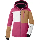 Killtec Mädchen Skijacke/Funktionsjacke mit Kapuze und Schneefang KSW 442 GRLS SKI JCKT, pink, 176, 43162-000