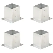 vidaXL Pfostenanker 121 mm Metall