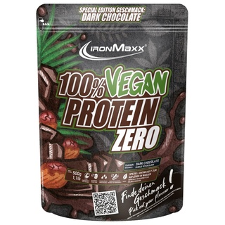 Ironmaxx Vegan Protein Zero dark chocolate 500 g