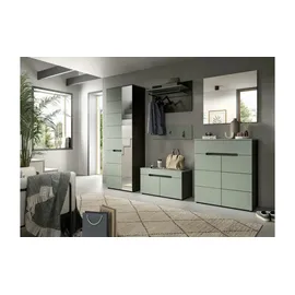 xonox.home Canu Garderobenschrank 190x65x37 grau, grün