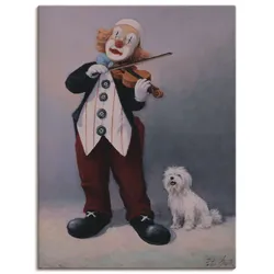 Artland Wandbild »Violine mit Eichhörnchen«, Humor, (1 St.), als Leinwandbild in verschied. Größen Artland Farbe Bild(er): bunt