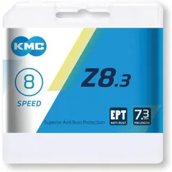 KMC Z8 EPT 1/2x3/32 Kette – 114 Glieder EINHEITSGRÖSSE