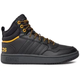 Adidas Hoops 3.0 Mid Winterized Core Black / Core Black / Preloved Yellow 44