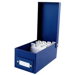 STYLEX Lernkartei A8 sortiert 42669 Pappe
