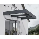 CANOPIA Sophia XL 2814 140 x 286 cm anthrazit/klar
