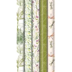 ZÖWIE Geschenkpapier Recycling 2mx70cm sort. 3353 525269 Dream Green