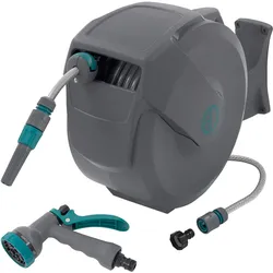 ECD Germany Wasserschlauchaufroller Schlauchaufroller Wasser Schlauchtrommel Automatik 20 m