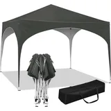 Woltu Pavillon Pop-Up wasserdichter Faltpavillon Sonnenschutz Event Gazebo Gartenpavillon auf Terrasse Camping Festival mit Halbmonddach Pagodenzelt