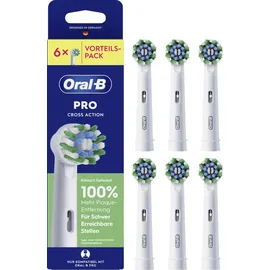 Oral-B Pro CrossAction Aufsteckbürsten 6 St.