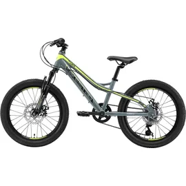 Bikestar Mountainbike 20 Zoll grau/gelb