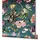 Marburg Vliestapete MARBURG "Tapete Floral Leaf", bunt (grau,blau,grün), B:0,53m H:0,01m L:10,05m, Vlies, Tapeten, moderne Vliestapete für Wohnzimmer Schlafzimmer Küche