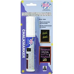 1x Kreidemarker weiß Schreibbreite 3-15mm