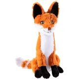HEUNEC 621367 - Fuchs Rabbat, Schule der magischen Tiere, Plüschtier, 18 cm
