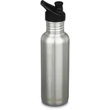 Klean Kanteen Classic Sport Cap Trinkflasche 800ml brushed stainless (1008438)
