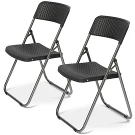 Sekey Campingstuhl Set Schwarz