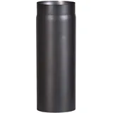 FireFix R180/5 Ofenrohr aus 2 mm starken Stahl (Rauchrohr) in 180 mm Durchmesser, für Kaminöfen und Feuerstellen, Senotherm, schwarz, 500 mm lang