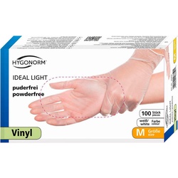 HYGONORM Einmalhandschuhe IDEAL LIGHT Größe M - 100 Stück