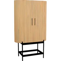 SIT Möbel SIT Mehrzweckschrank (1 St.), Lamellen-Design im Retro