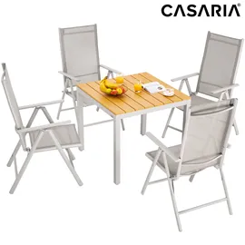 CASARIA Bern Set 5-tlg. natur/silber